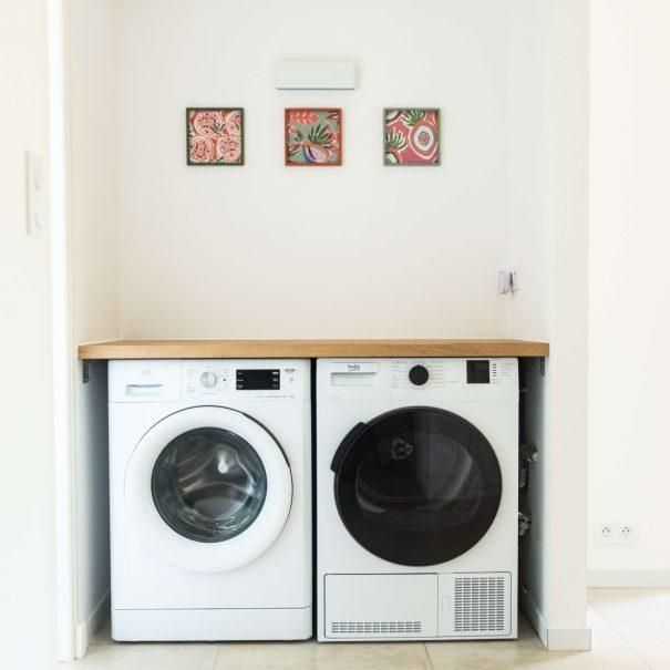 58 - laundry in hallway